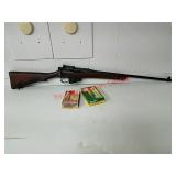 303 British military rifle with one full box in