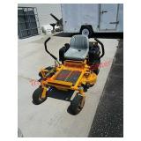 >Hustler FasTrak 36 in zero turn riding lawn