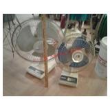 >Lasko and Panasonic oscillating fans