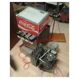 > Coca-Cola fountain machine and extra parts