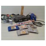 Nintendo 64 video game w/ controllers & games