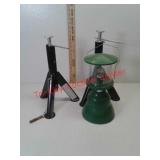 Camper Jacks and electric lantern