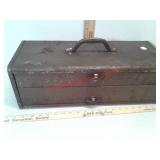 Vintage Kennedy tool box with contents
