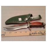 Chipaway cutlery hunting knife with sheath, very