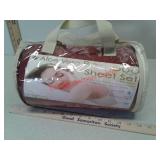 New aloe vera bamboo full size bed sheet set