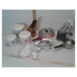 Skillet, Proctor Silex Iron, toaster, canister