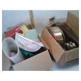 Plastic storage containers, ceiling fan and more