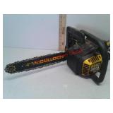 McCulloch 14" Mac 3514 gas chainsaw - as is