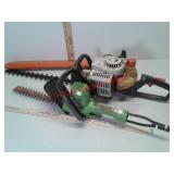 Echo gas hedge trimmer and Montgomery Ward