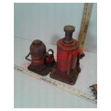 2 bottle jacks - no handles