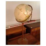 > 12 in globemaster world globe on stand