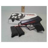 Used Ruger lc9s 9 mm pistol gun with two mags