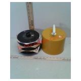 Lot of 45 RPM records with Disc Go case