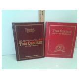 2 hardback Tom Osborne history books