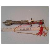 Dagger with decorative sheath