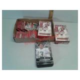 Large lot of upper deck football cards