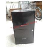 Two drawer filing cabinet