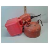 3 gas cans