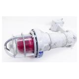 Industrial Protective Caged Red Hazard Light