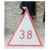 Aluminum Intracoastal Waterway Mile Marker