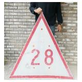 Aluminum Intracoastal Waterway Mile Marker