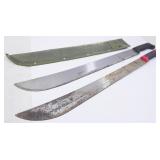 Two Machetes & Sheath