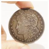 1921 Morgan Silver Dollar Coin