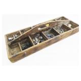 Wood Caddy with Hardware