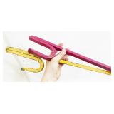 2x Iron Plant Basket Hanging Stakes