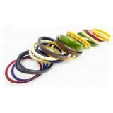 Vintage Bangle Bracelets, Some Bakelite
