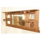 Vintage Mirrored Wall Curio