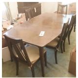 Vintage Dining Room Table & Chairs