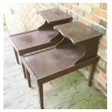 2x Two-Tiered End Tables