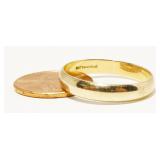 14K Y Gold Wedding Band Sz 10 3g