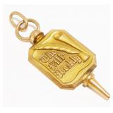 Vintage 10K Y Gold Pendant 5g