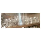 Estate Lot: Grouping of Clear Glass