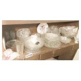 Estate Lot: Grouping of Clear Glass
