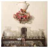 Estate Lot: Contents of Shelves & Wall-Hanging