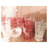 Estate Lot: Glassware