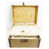 Vintage Case w/ Key & Old Documents