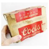 Vintage Coors Beer 6-Pack, Full Unopened Cans
