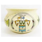 Native American Motif Flower Pot Planter