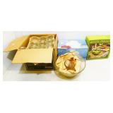 Estate Box Lot: Kitchen & Party Items