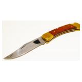 Buck 110 Pock Knife, Signed By Alfred Buck