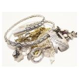 Sterling Silver Scrap & Non-Scrap Jewelry 115.2g
