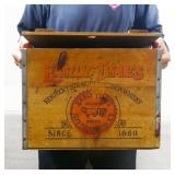 Vintage Early Times Wood Crate