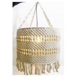 Macrame Hanging Lamp, Works