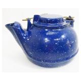 Enamel on Cast Iron Teapot