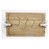 Longhorn Carving Cutting Board