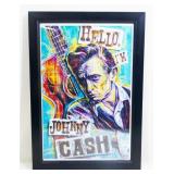 Framed "Hello, I